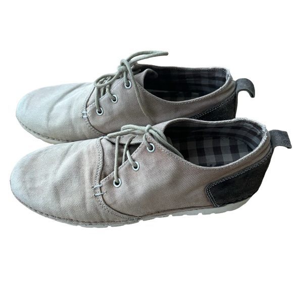 roan Other - ROAN BY BED STU men’s tan canvas Sanders Vintage lace up casual Shoes size 8.5